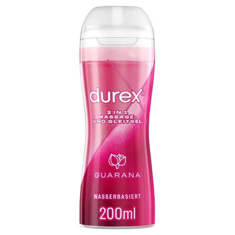 Durex Play 2in1 - Żel I Smar Do Masażu Guarana 200ml